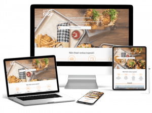 طراحی وب سایت Online Food