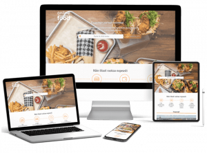 طراحی وب سایت Online Food